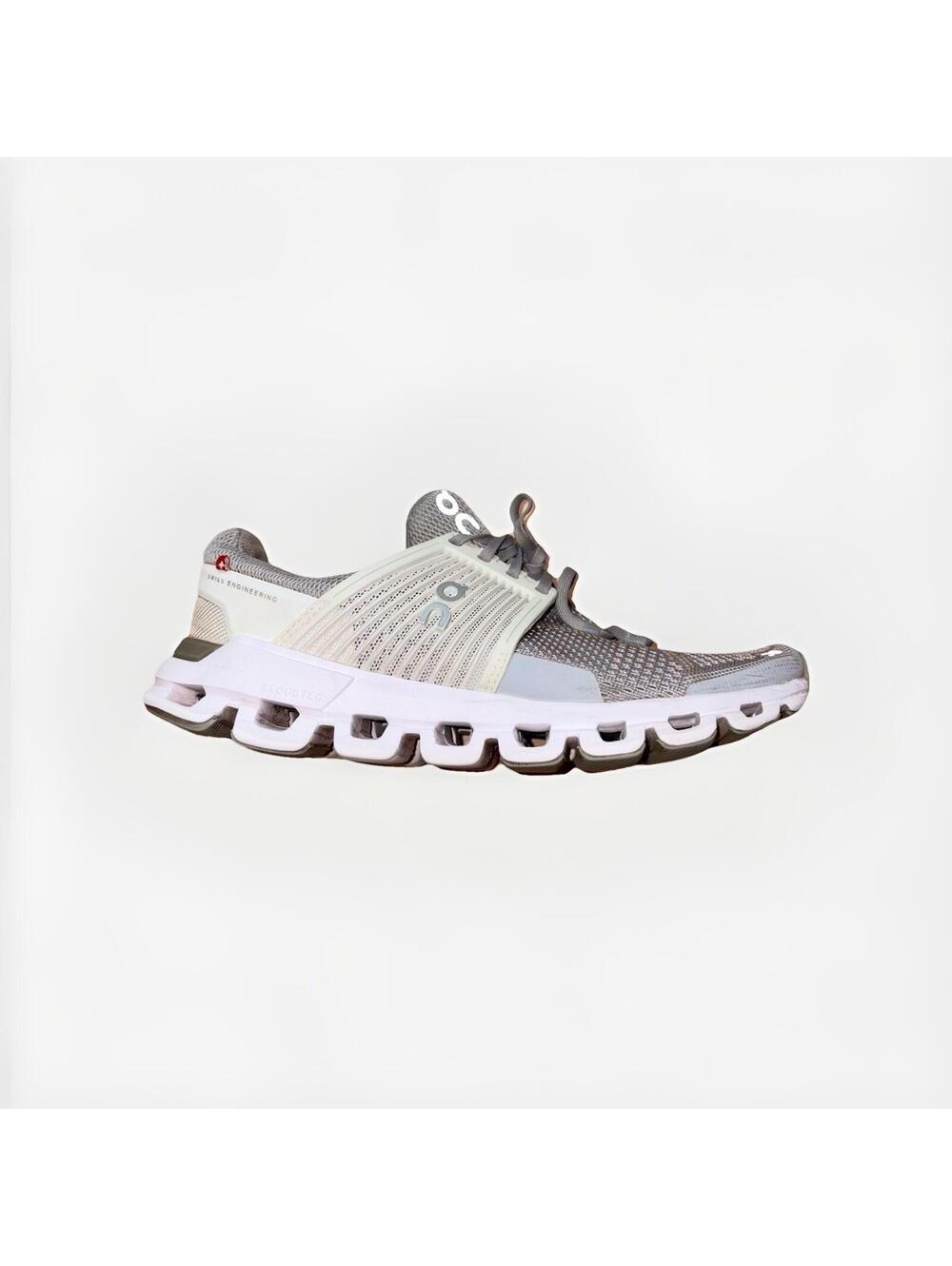 On Running Cloudswift 3 Women’s 6.5 Gray White Helion Running Walking Shoes